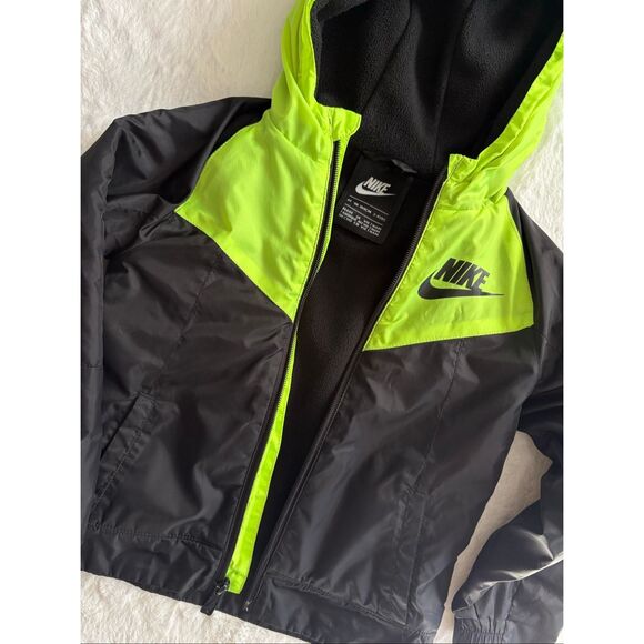 Nike Fleece lined windbreaker Size 4T - Picture 4 of 5